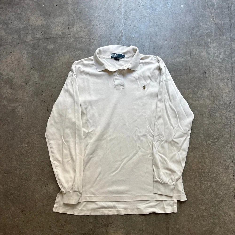 Polo Ralph Lauren Long Sleeve Polo Shirt Size Large